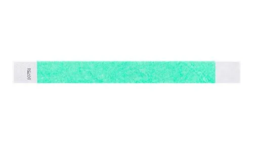 1” Tyvek® Wristbands - Solid Colors