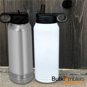 30 oz SUBLIMATION Stainless Steel Blank Insulated Sport Water Bottle