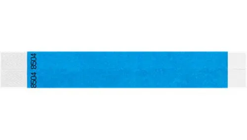 3/4” Tyvek® Wristbands - Duplicate Numbers