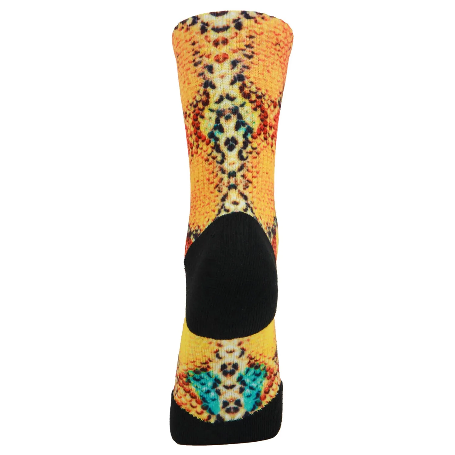 360 Print Snake Cushion Basketball Athletic Sports Socks
