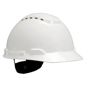 3M H-701V Ventilated Helmet with Ratchet Suspension.