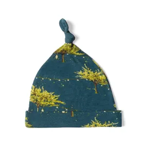 Bamboo Knotted Beanie Hat - Firefly