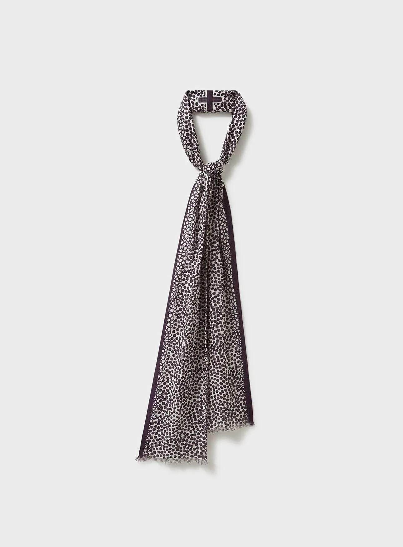 Biodegradable Italian Tencel Burgundy Stylish Scarf
