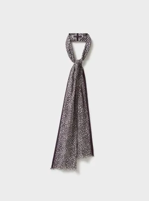 Biodegradable Italian Tencel Burgundy Stylish Scarf