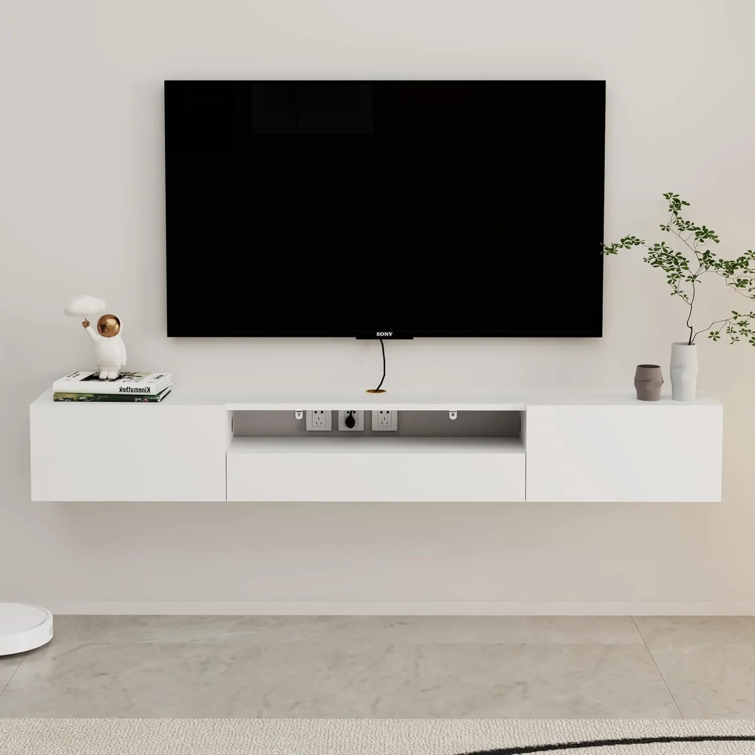 Custom Purio Floating TV Stand