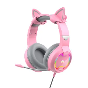 Havit H2233d Gaming Headset - Pink
