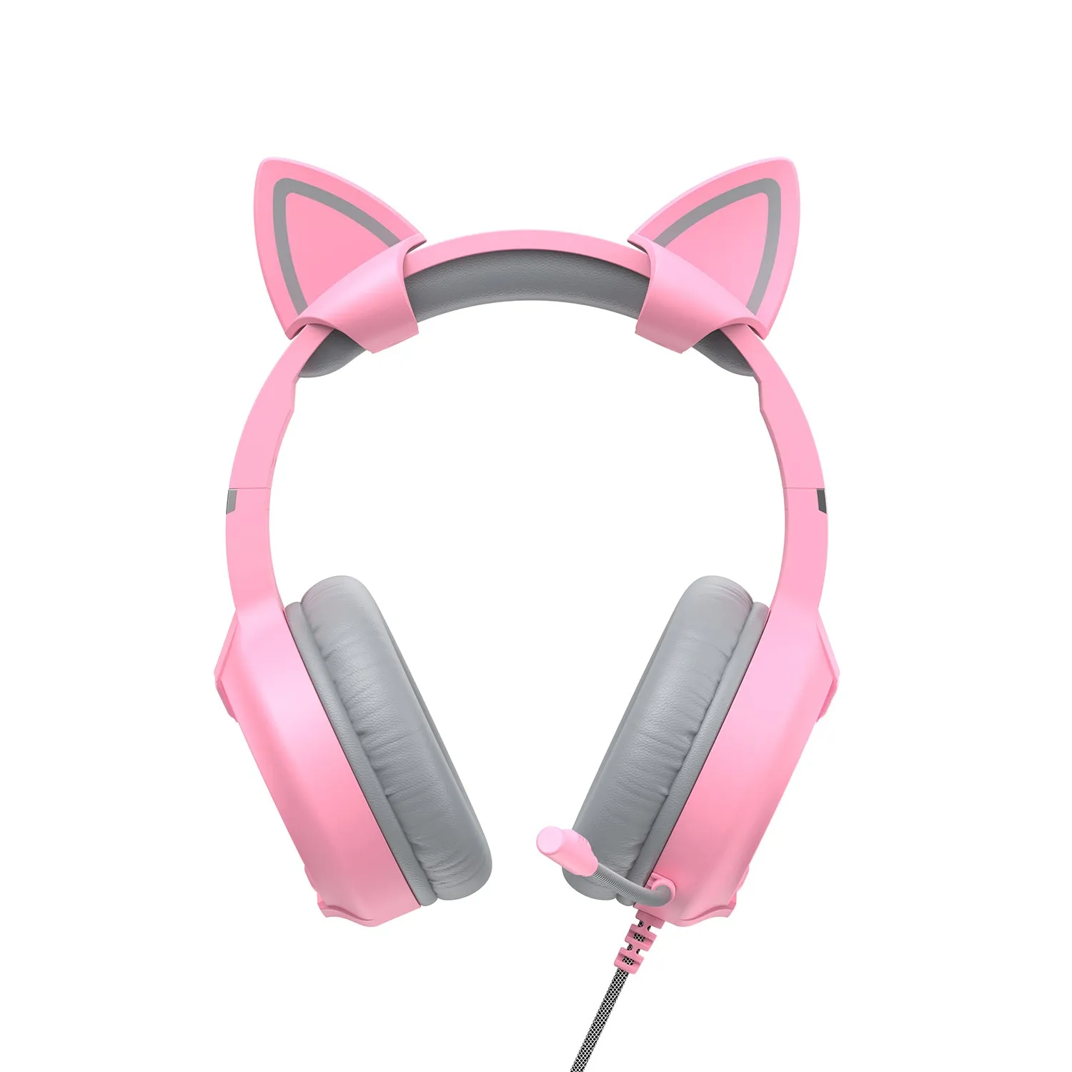 HAVIT H2233D RGB Cat Ear Headphones Gaming Headset with Volume Control & Microphone Mute Button