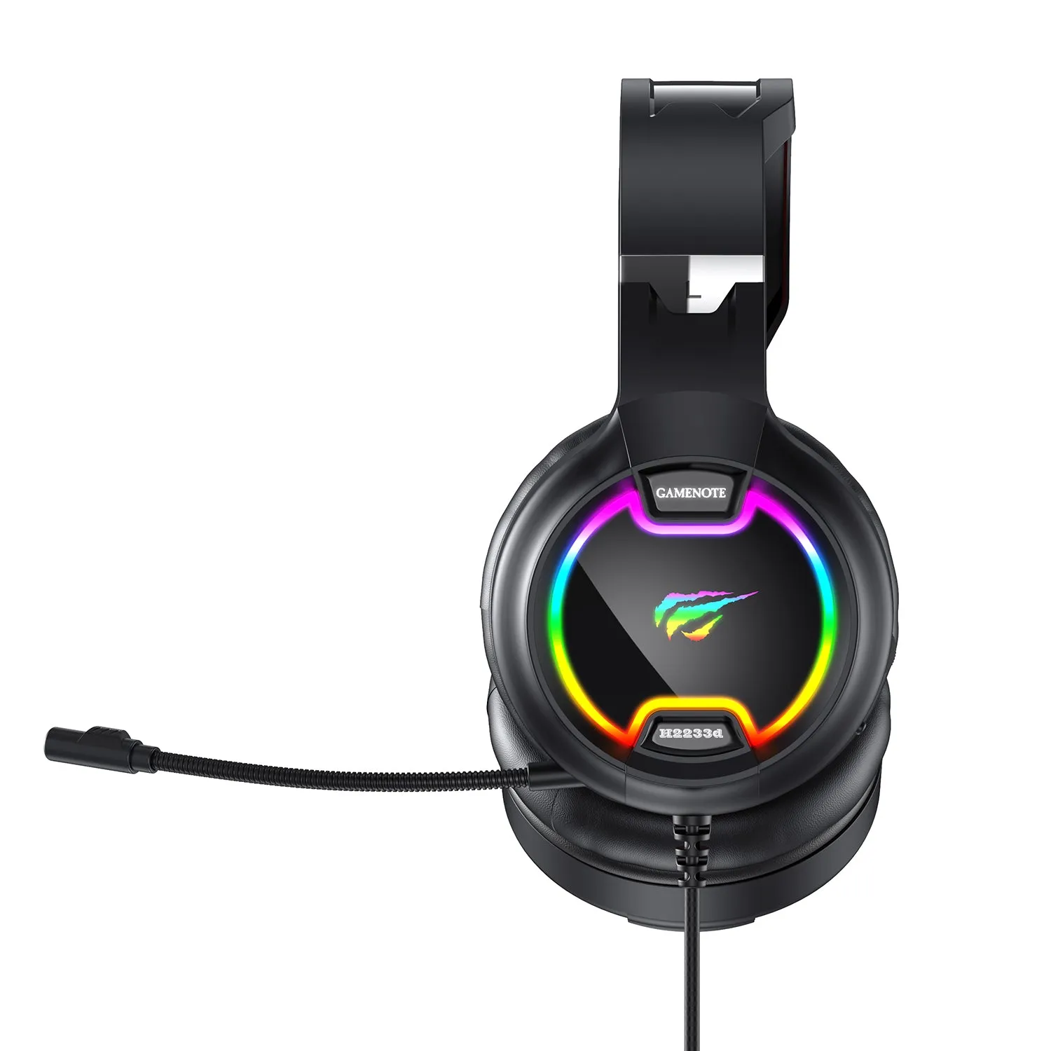 HAVIT H2233D RGB Cat Ear Headphones Gaming Headset with Volume Control & Microphone Mute Button