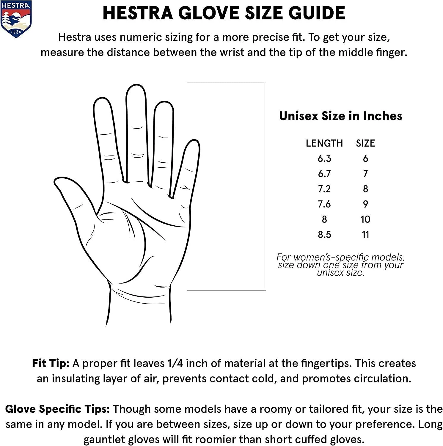 Hestra Seam Sealed Mittens Size 11