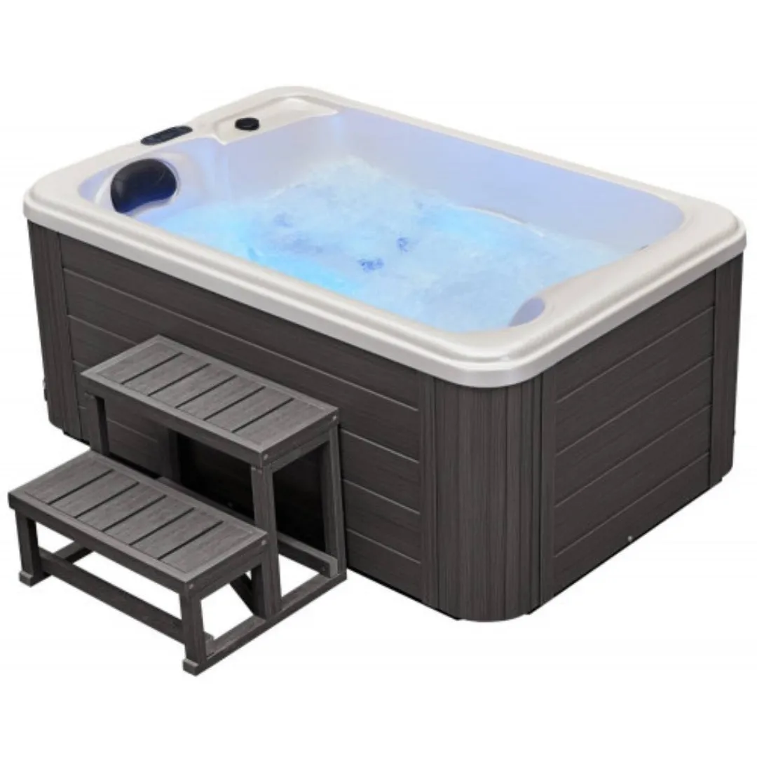 Luxury Spas Cashmere WS-790-CG 2 Person Deluxe Outdoor Spa