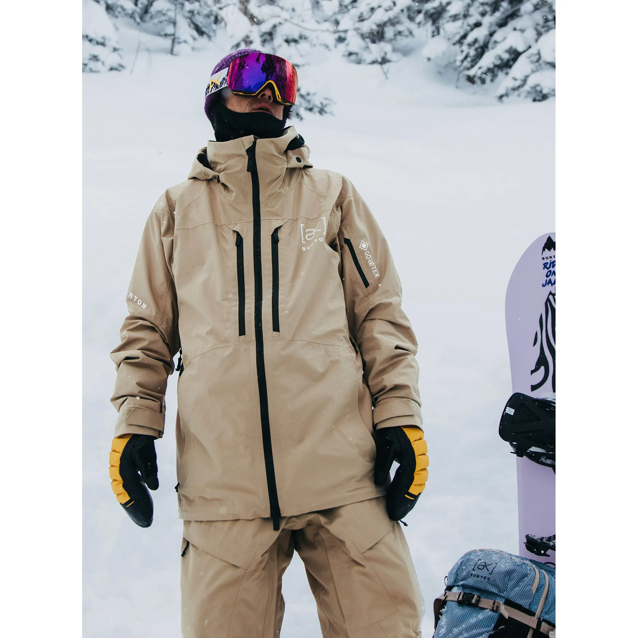 M AK GORE SWASH JACKET SUMMIT TAUPE