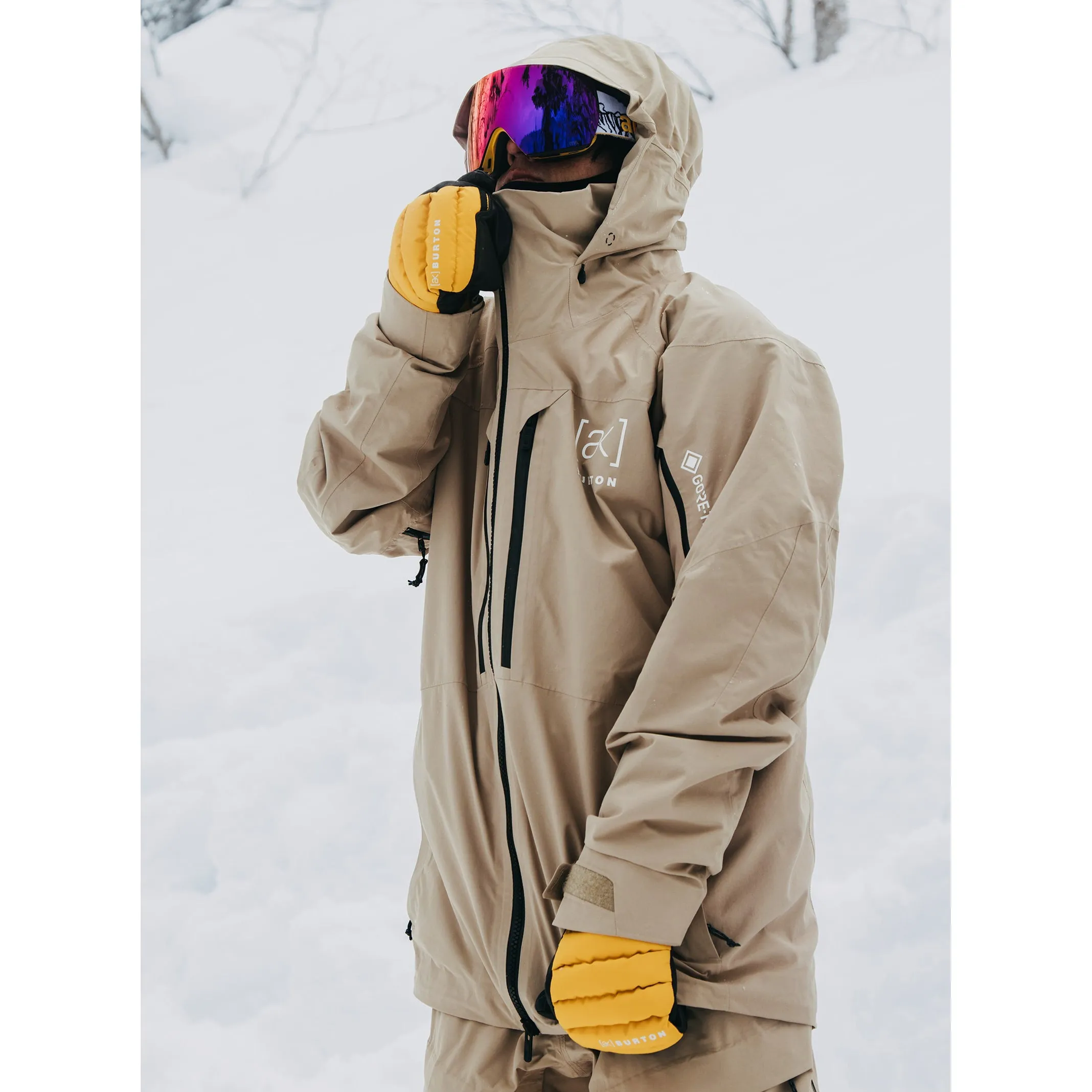 M AK GORE SWASH JACKET SUMMIT TAUPE
