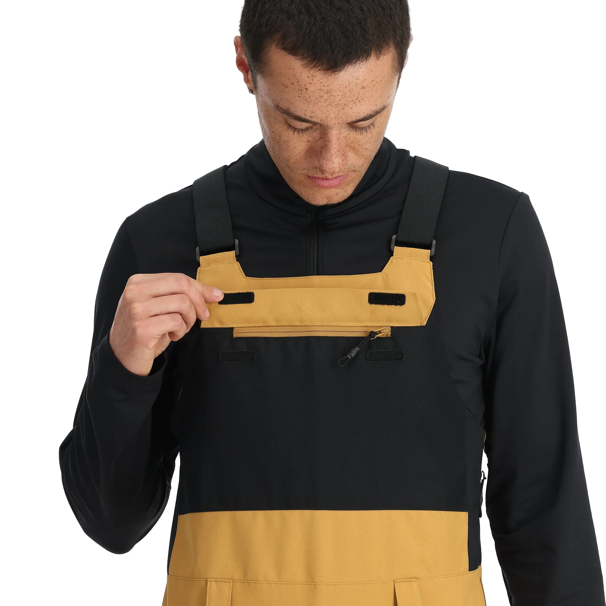 Mens Terrain Bib - Caramel