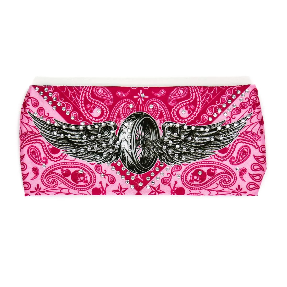 Milwaukee Leather | Bling Designed Wide Headband-Headwrap for Women