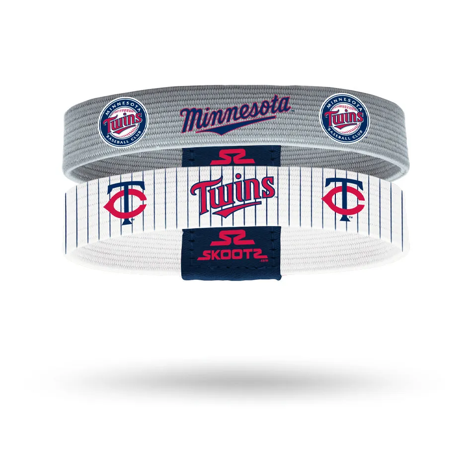 Minnesota Twins MLB 2 Pack Wristbands