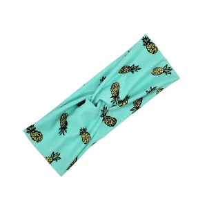 Mint Pineapple Headband