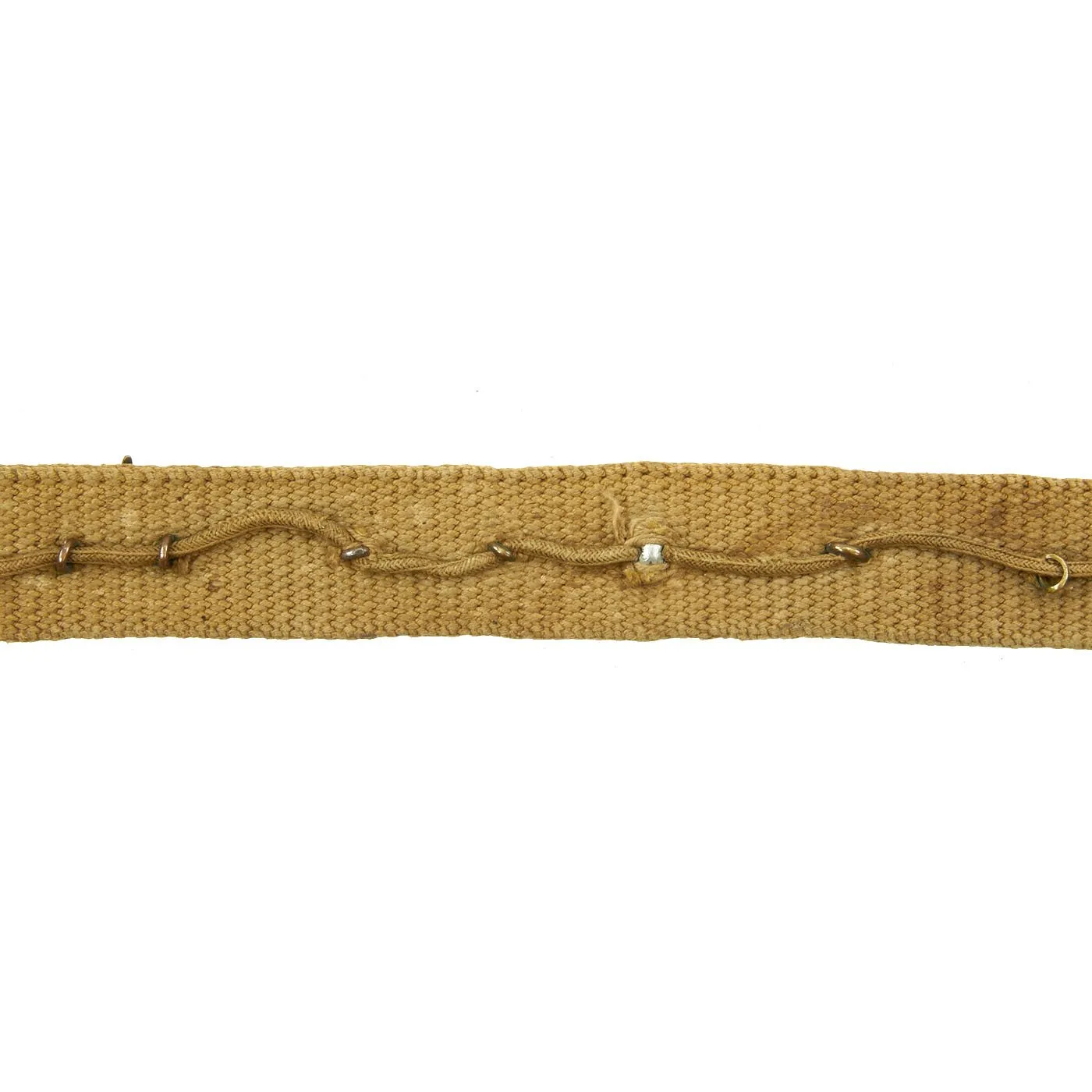 Original U.S. WWI Hate Belt made from Trouser Belt with 25 Attached Items