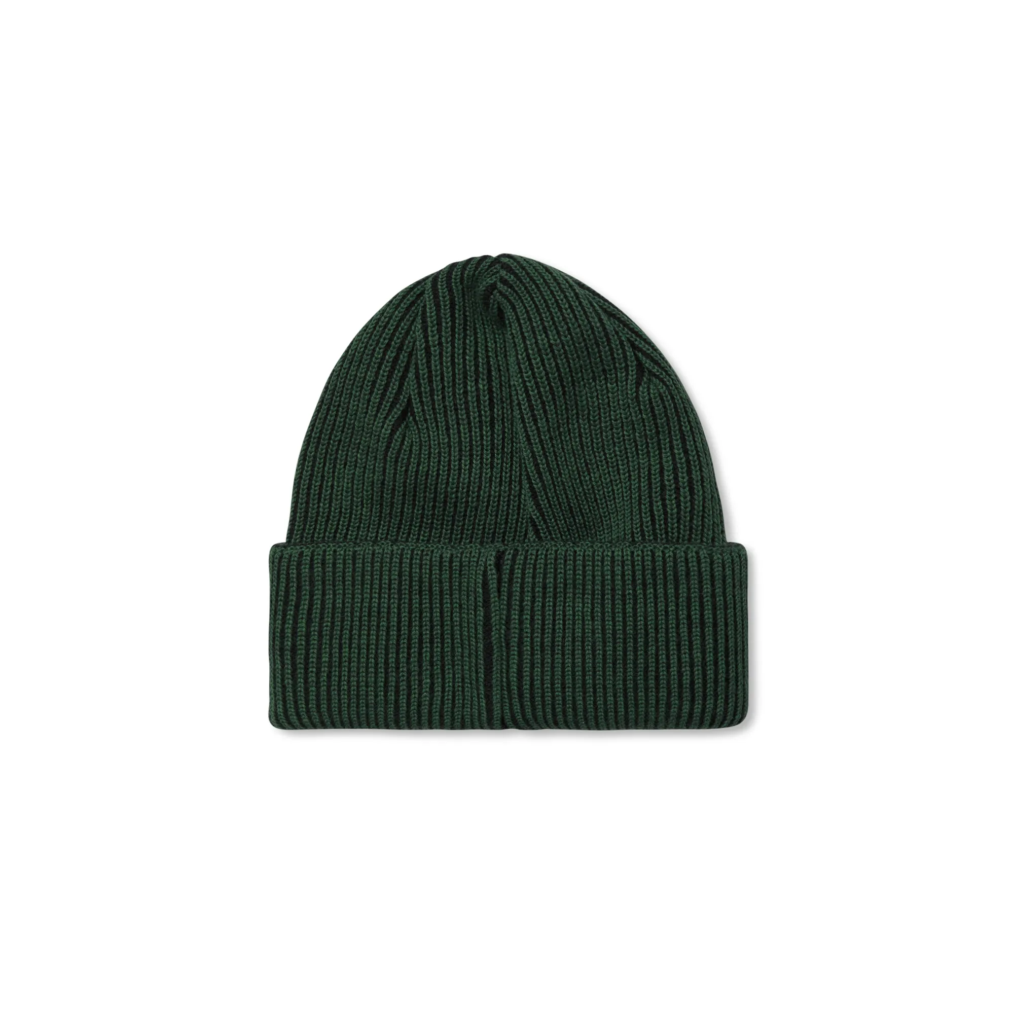 Polar Skate Co. Lines Merino Beanie Dark Green