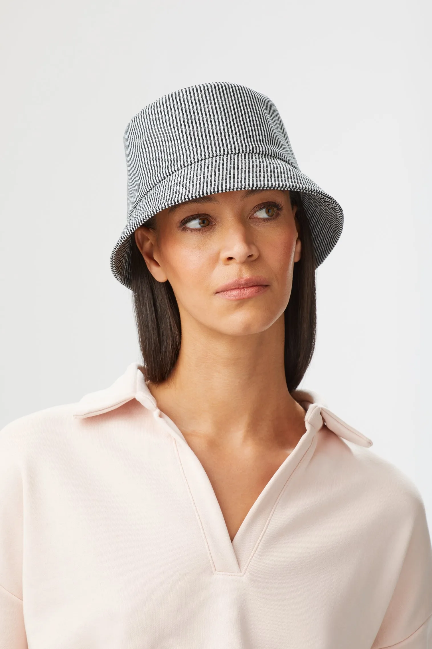 Rye Striped Bucket Hat