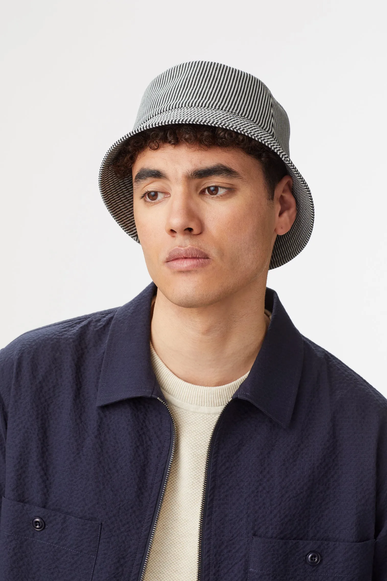 Rye Striped Bucket Hat