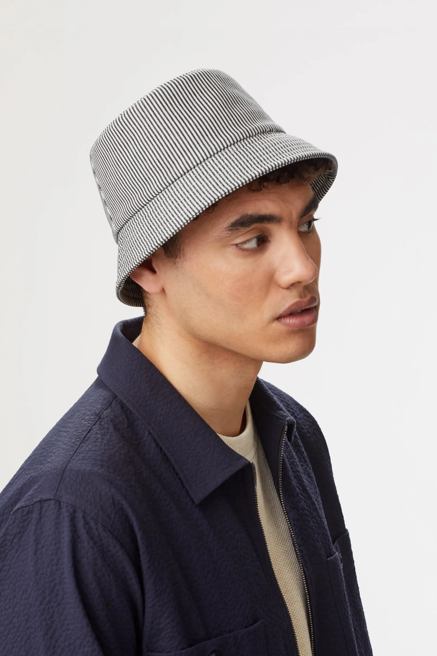 Rye Striped Bucket Hat