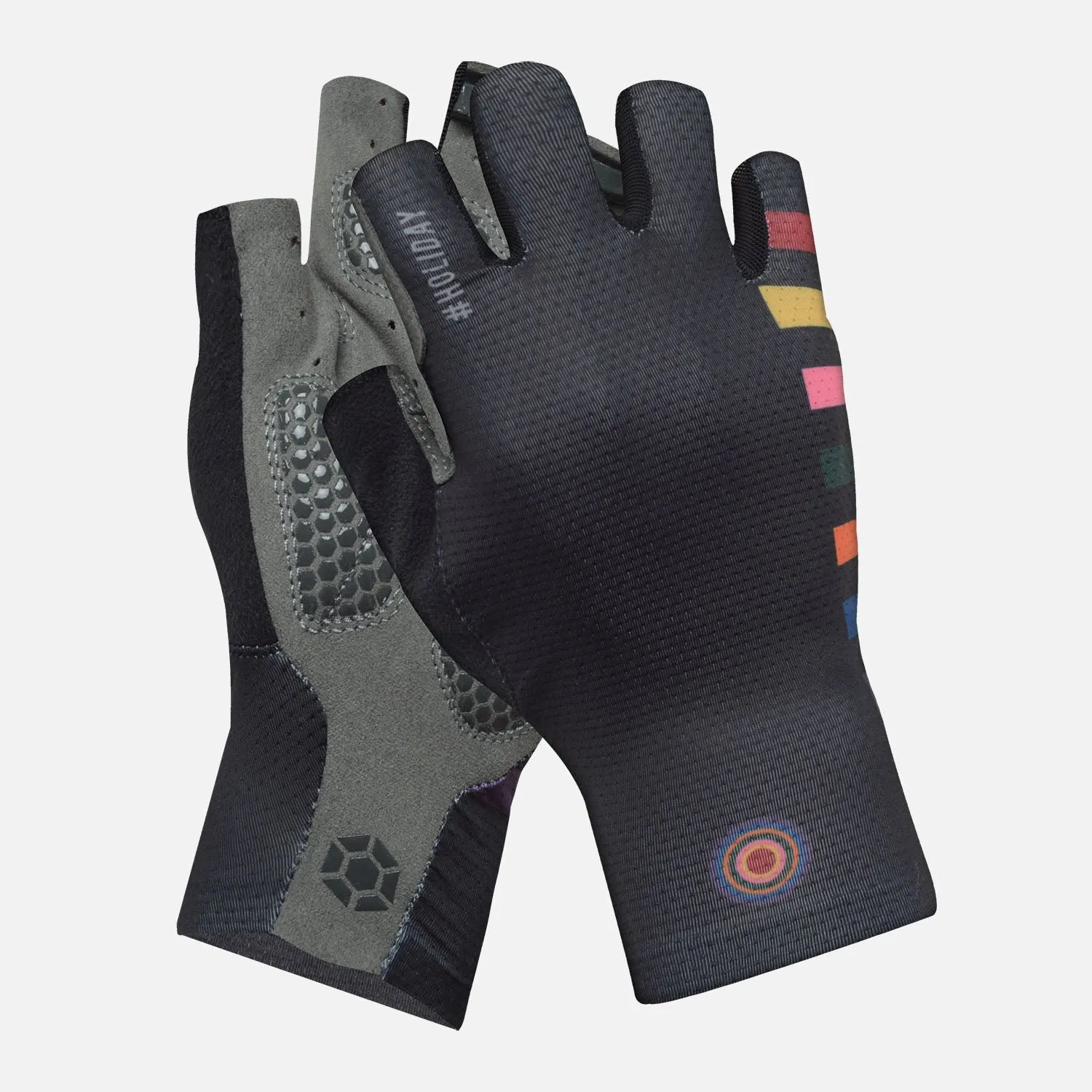 Skull Monton Half Finger Cycling Gloves Wednesday II