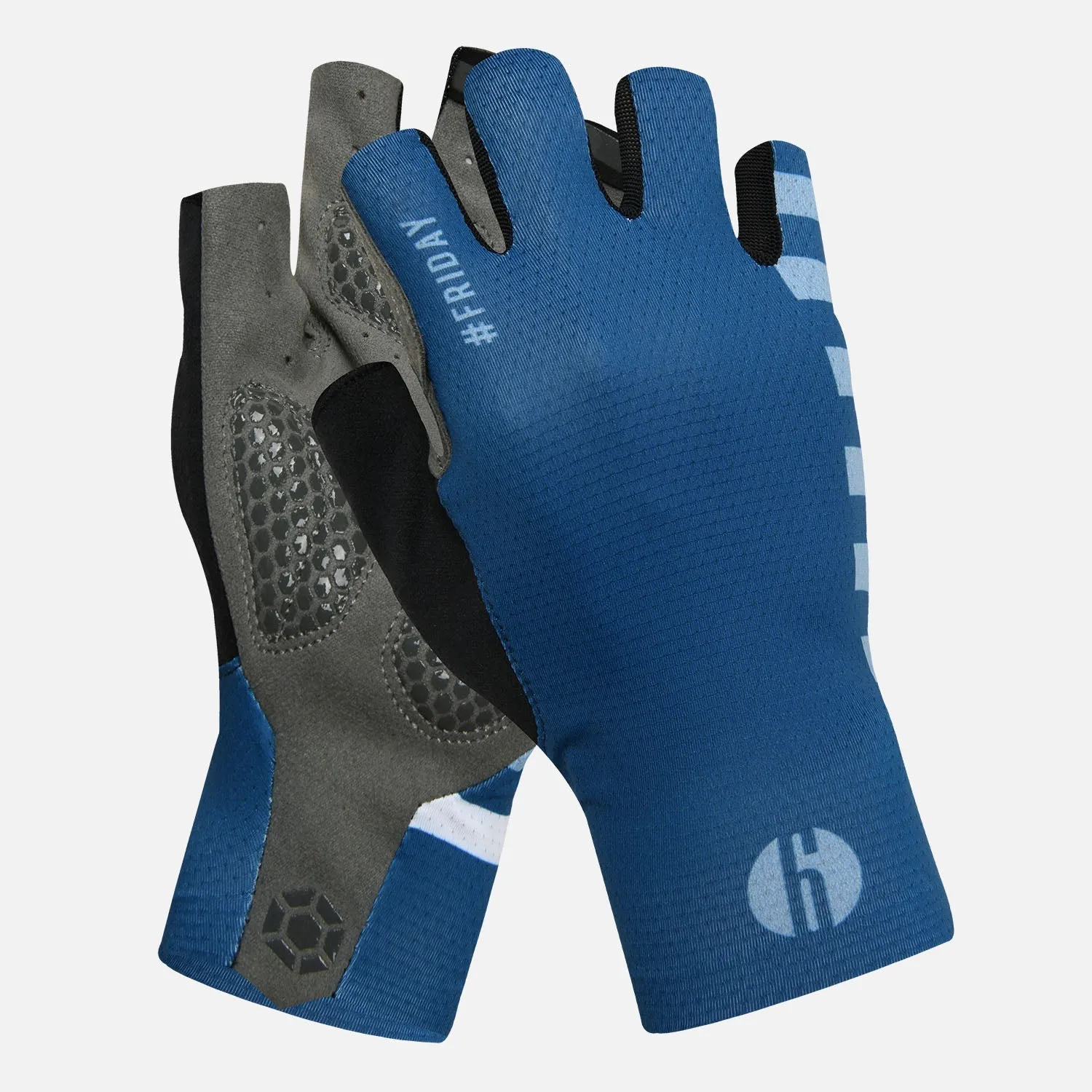 Skull Monton Half Finger Cycling Gloves Wednesday II