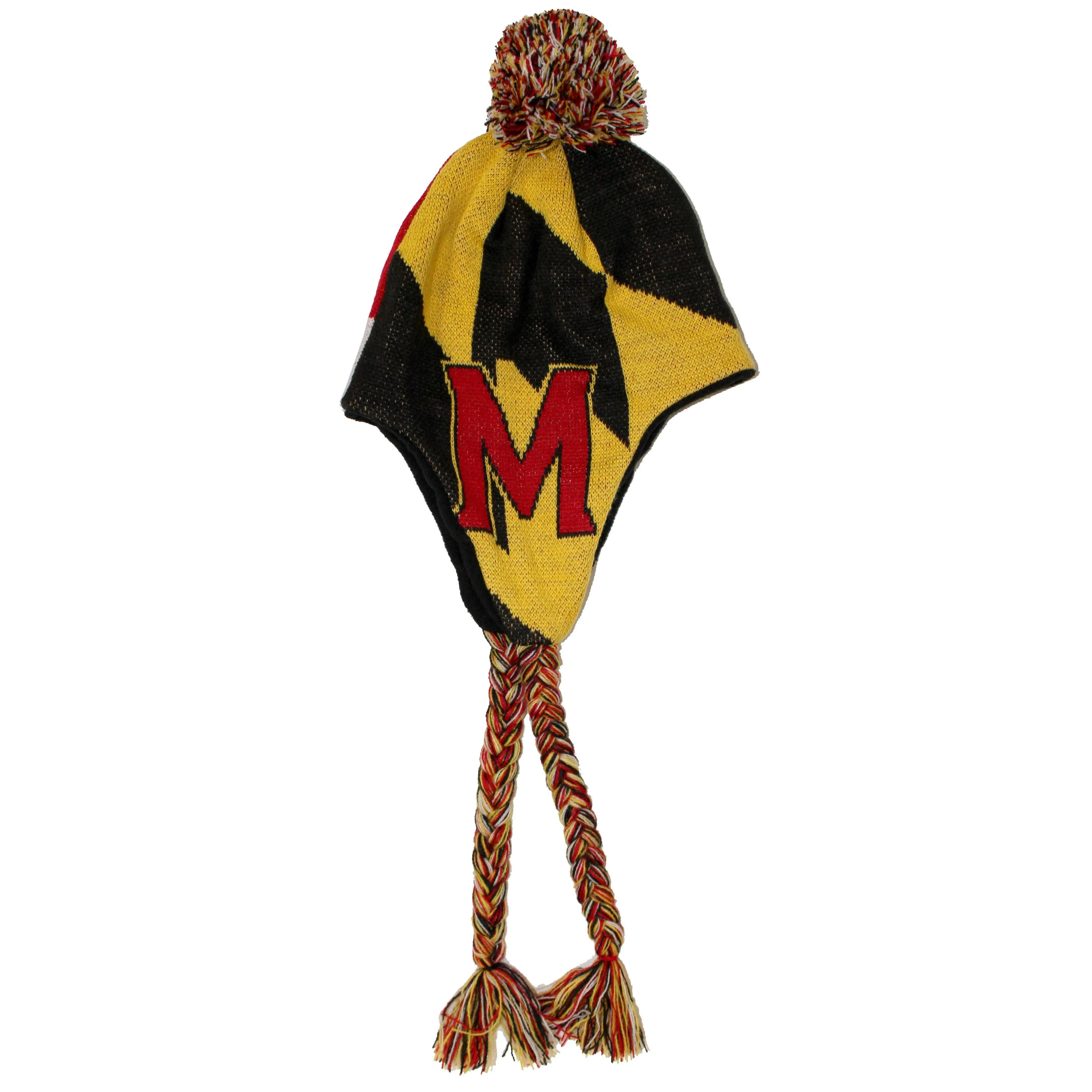 UMD & Maryland Flag / Ski Hat