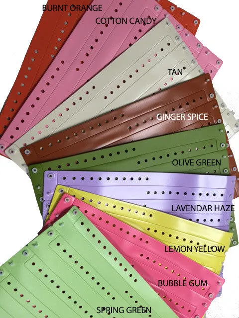 Vinyl Wristband Solid Colors 500