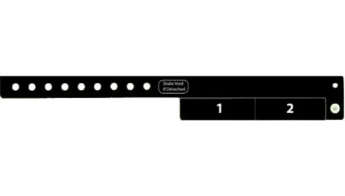 Vinyl Wristbands - 2 Tab