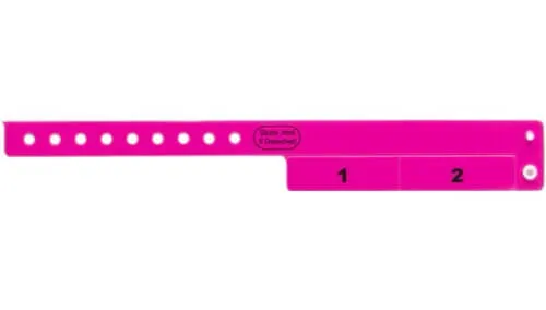 Vinyl Wristbands - 2 Tab