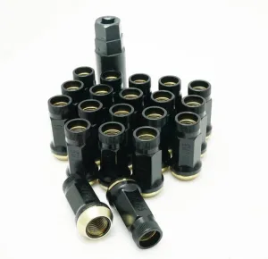 Wheel Mate Muteki SR45R Lug Nut Kit 12x1.5 - Black | 2010-2022 Toyota 4Runner (WHM32936B)