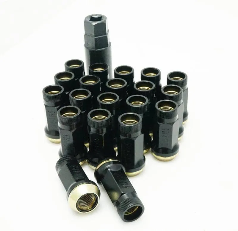 Wheel Mate Muteki SR45R Lug Nut Kit 12x1.5 - Black | 2010-2022 Toyota 4Runner (WHM32936B)