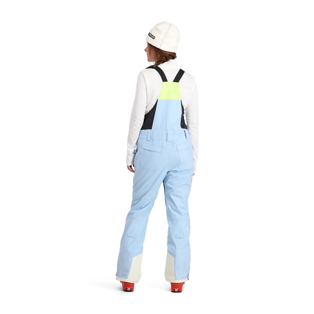 Womens Terrain Bib - Powder Blue High Voltage (2022)