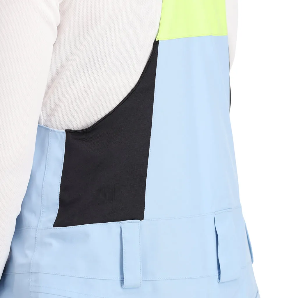 Womens Terrain Bib - Powder Blue High Voltage (2022)