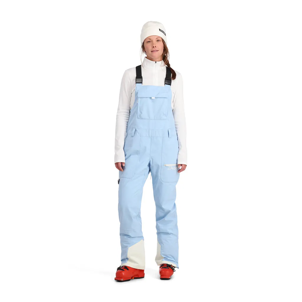 Womens Terrain Bib - Powder Blue High Voltage (2022)