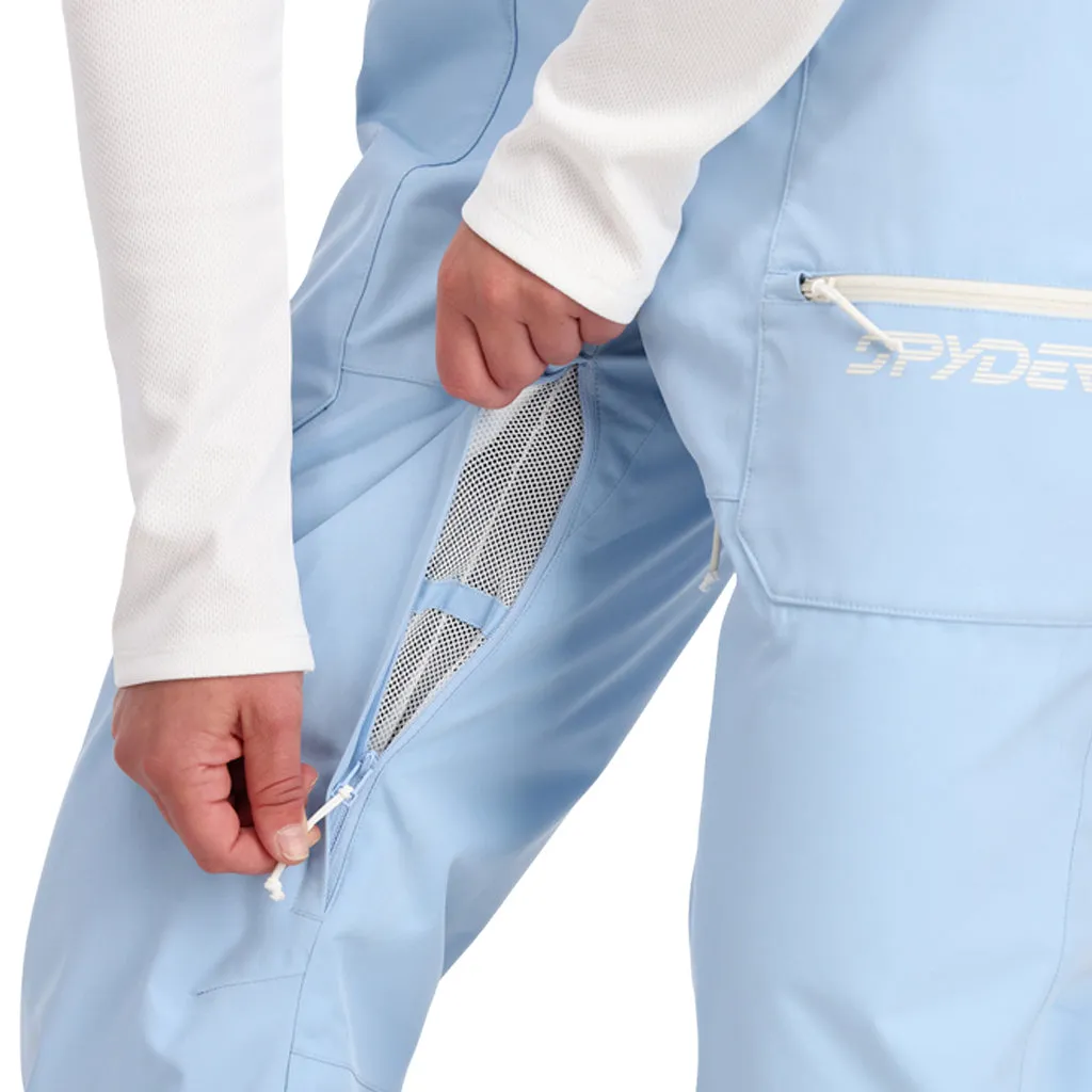 Womens Terrain Bib - Powder Blue High Voltage (2022)