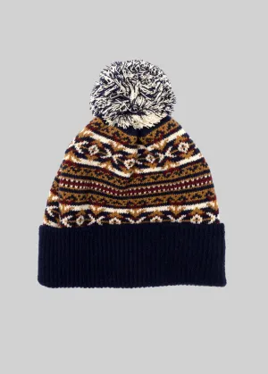 Wool Fair Isle Beanie